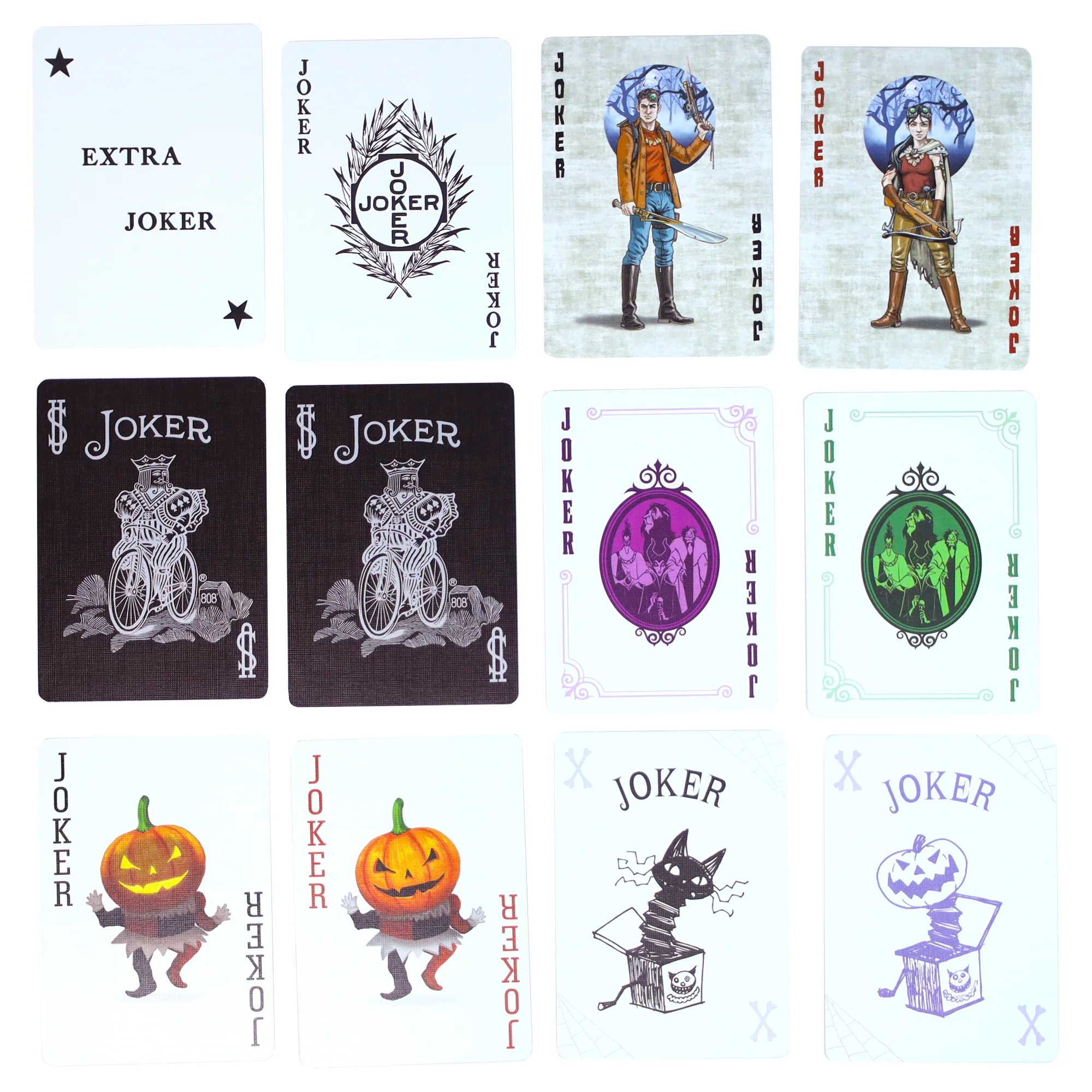 Spooktacular Halloween Bundle: 6 Enchanting Bicycle Playing Card Decks - Image 4