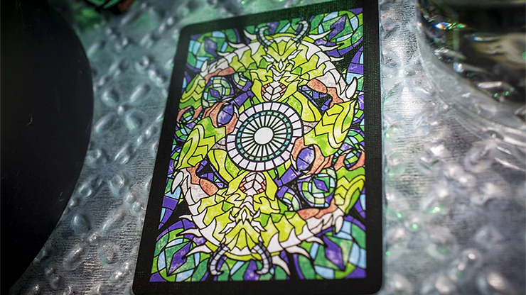 Stained Glass Behemoth Bicycle Playing Cards - Image 5