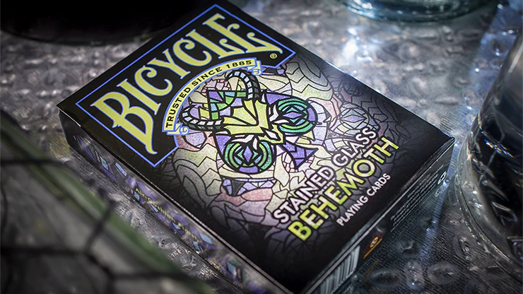 Stained Glass Behemoth Bicycle Playing Cards - Image 7