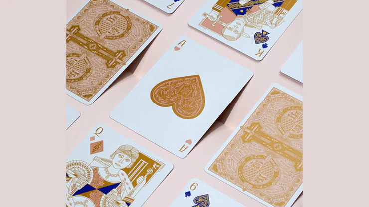 Standards Pink Playing Cards USPCC - Image 3