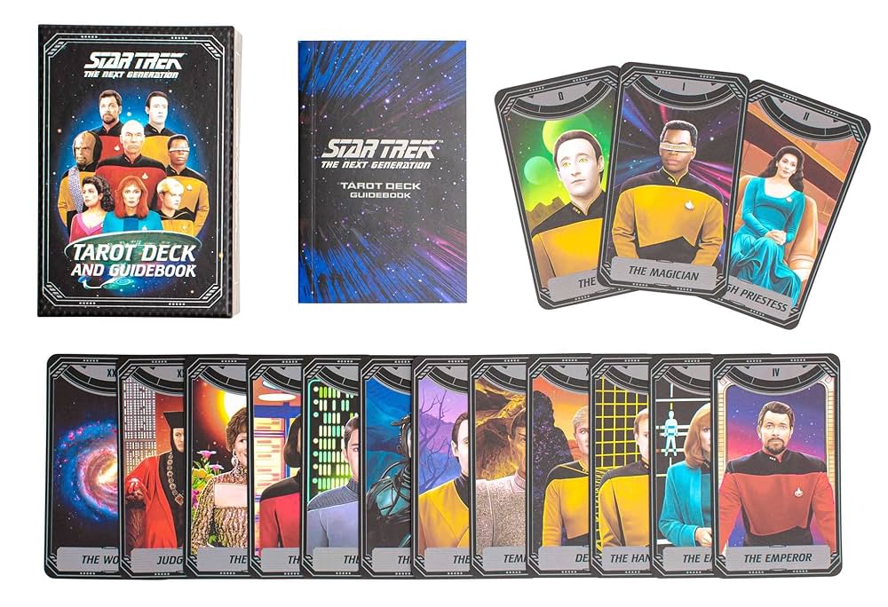 Star Trek the Next Generation Tarot Deck and Guidebook - Image 3