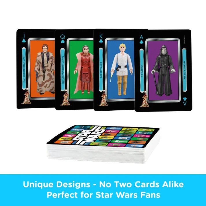 Star Wars Action Figures Playing Cards by Aquarius - Image 3