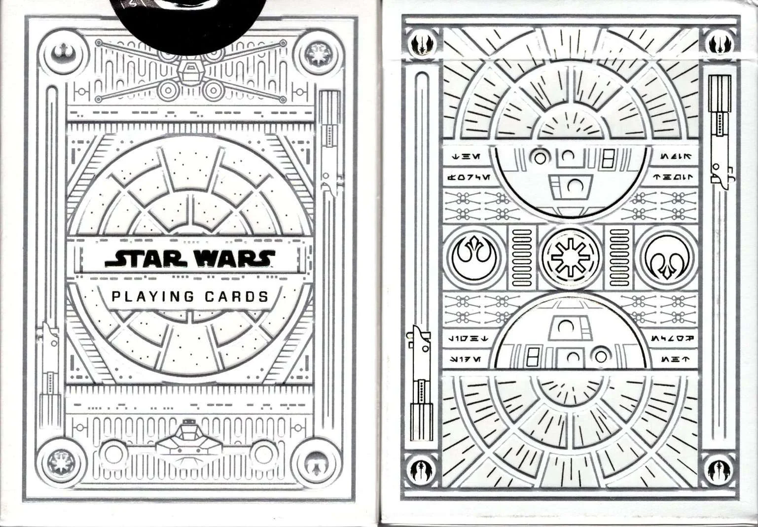 Star Wars Silver Edition Playing Cards by Theory11 - Image 11