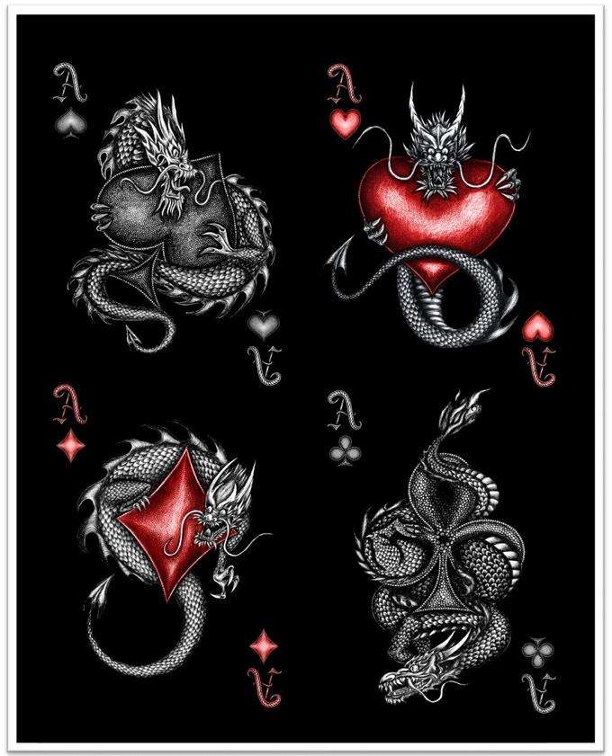 Stardust Black Playing Cards NPCC - Image 7