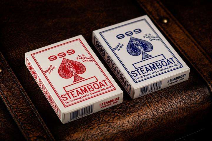 Steamboat Gilded 2 Deck Set USPCC - Image 7