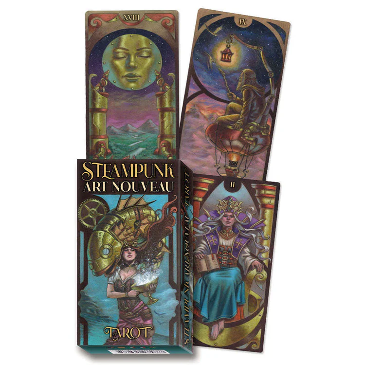 Steampunk Art Nouveau Tarot Deck
