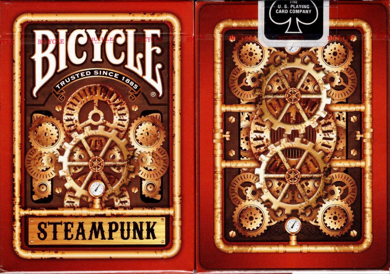 Steampunk Bicycle Playing Cards - Image 3