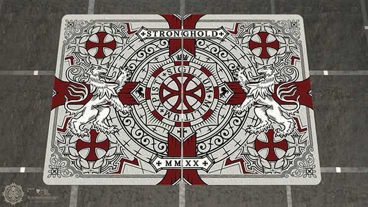 Stronghold Crimson Bicycle Playing Cards - Image 3