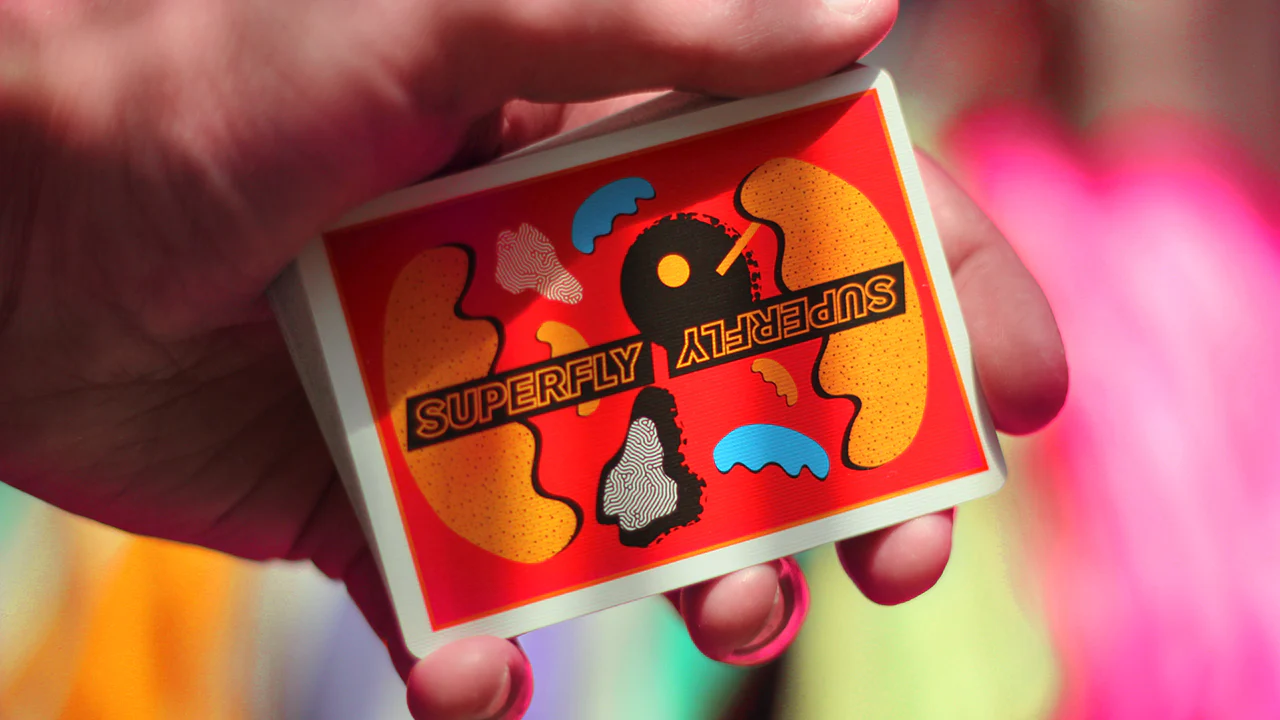 Superfly Butterfingers Red Playing Cards USPCC - Image 4