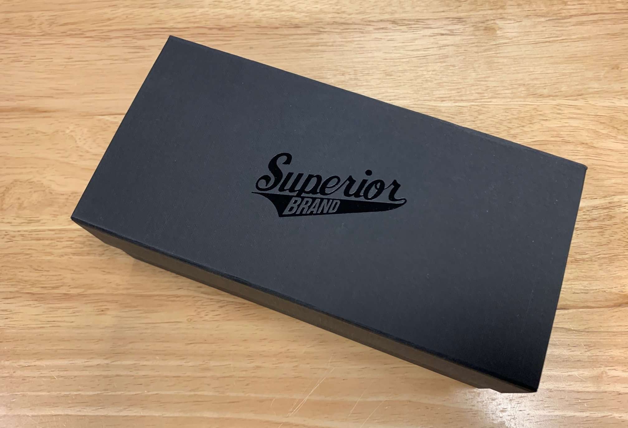 Superior Brand Black Brick Box