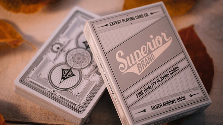Superior Brand Silver Arrow Back Playing Cards by Kings Wild Project - Image 6