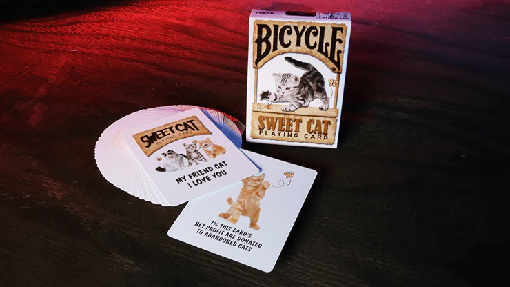 Sweet Cat Bicycle Playing Cards Deck - Image 5