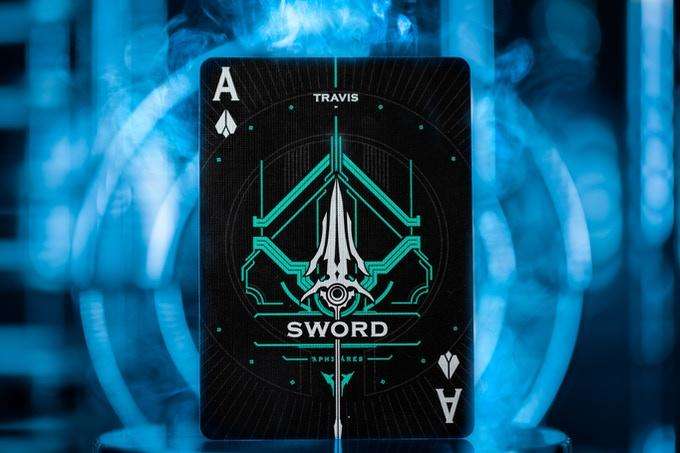 Sword Playing Cards 2 Deck Set USPCC - Image 3