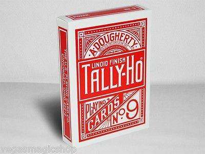 Tally-Ho Circle Back 2 Deck Set Blue & Red Playing Cards - Image 8