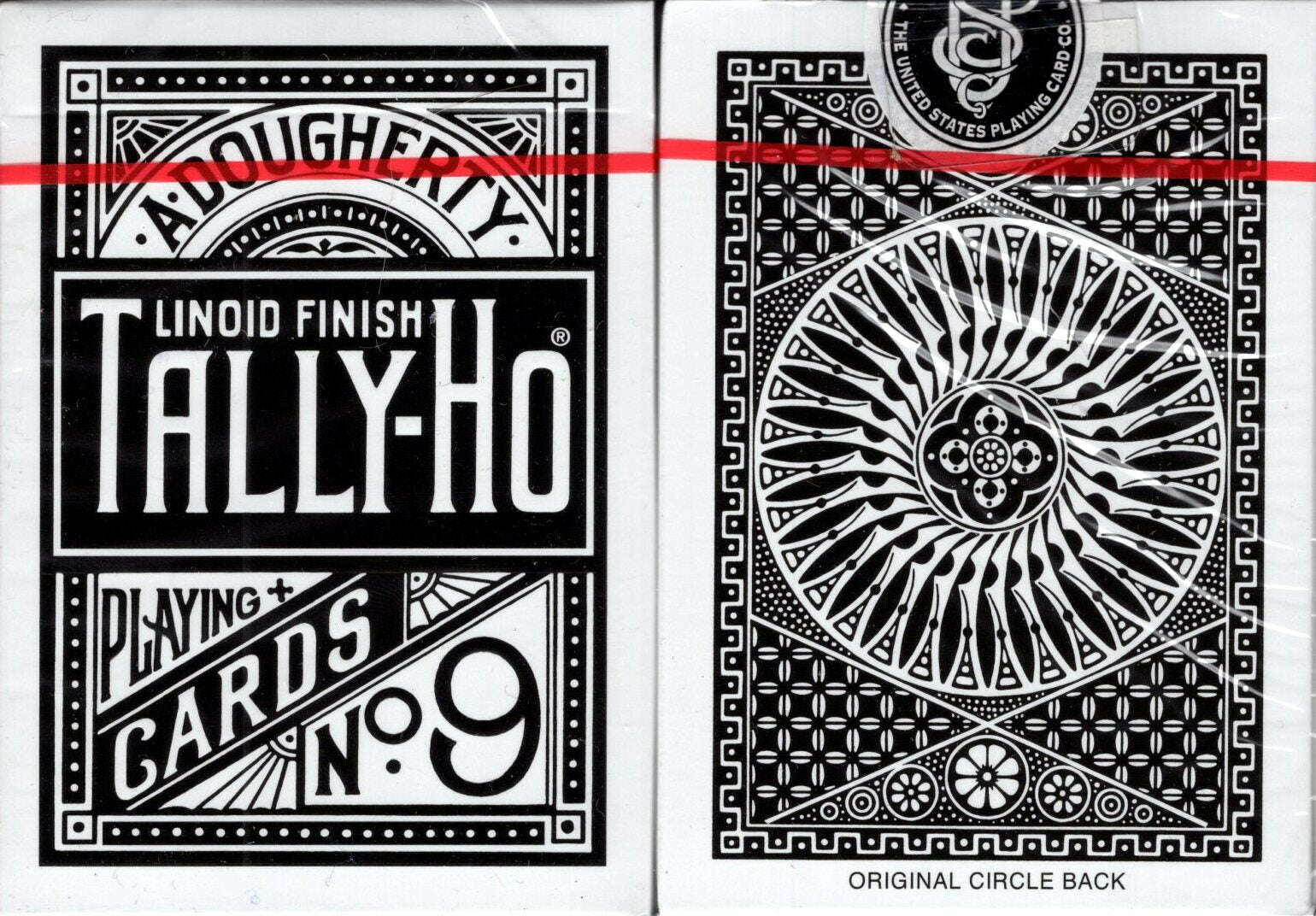 Tally-Ho Signature Black Playing Cards