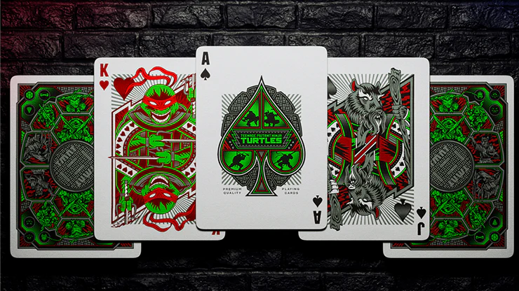 Teenage Mutant Ninja Turtles Playing Cards by Theory 11 - Cowabunga! - Image 4