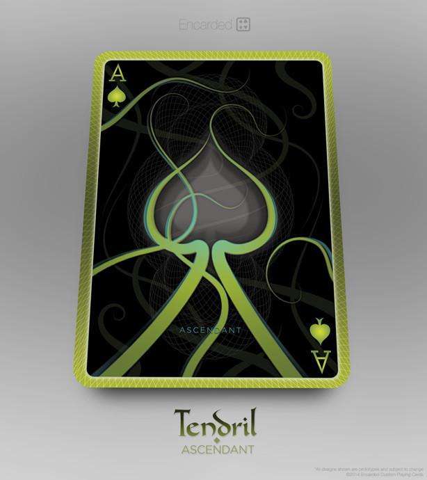 Tendril Ascendant v2 Playing Cards USPCC - Image 3
