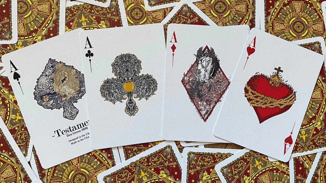 Testament Classic Playing Cards USPCC - Image 11