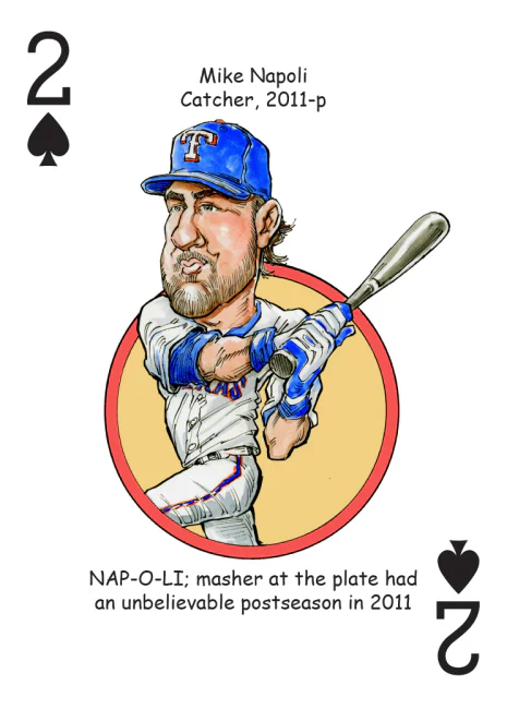 Texas Baseball Heroes Playing Cards - Image 4