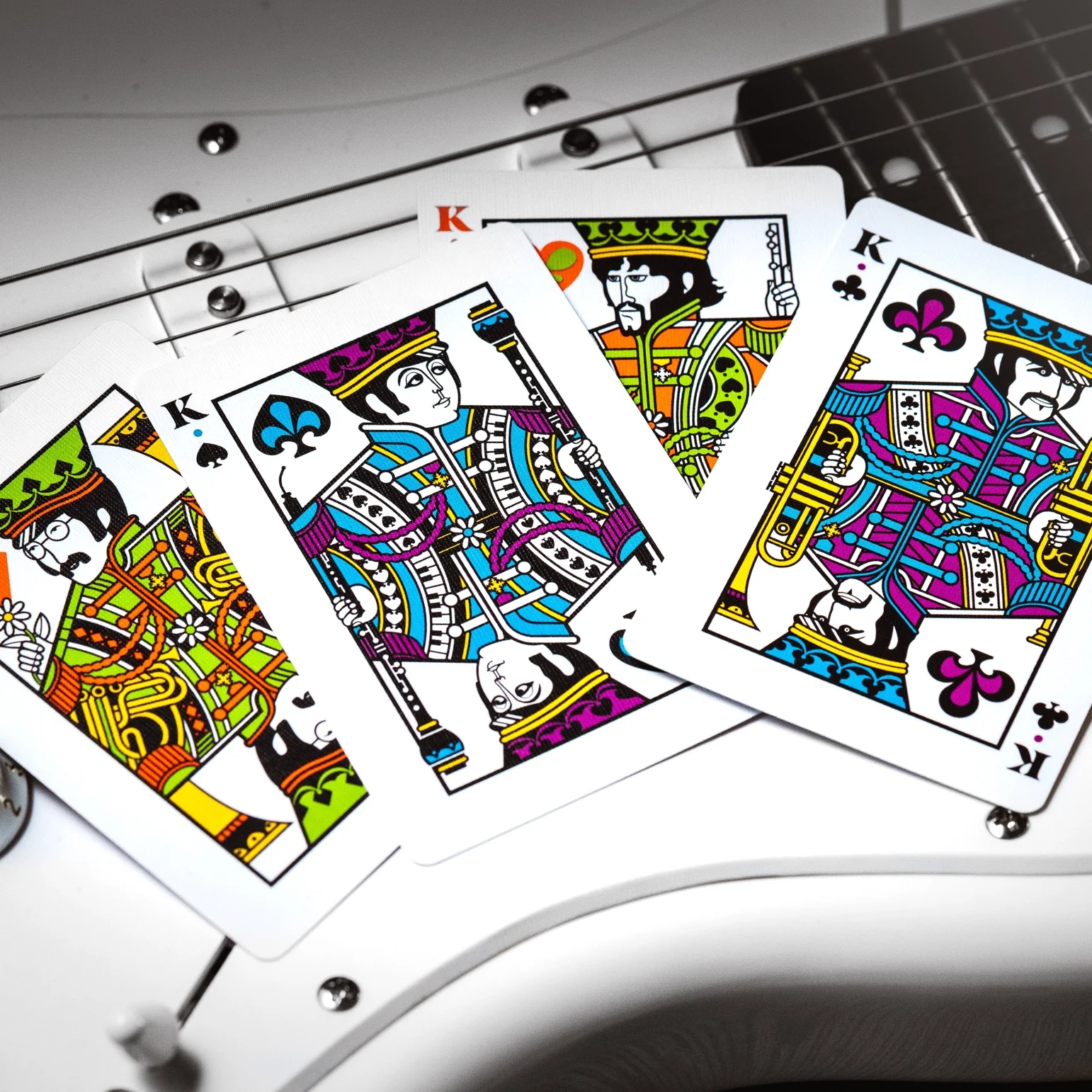 The Beatles Special Edition Playing Cards - Black - Image 7