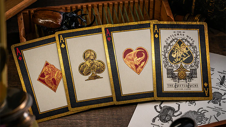 The Beetle Backs Playing Cards - Prestige Limited Edition (Black) - Image 3