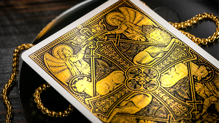 The Cross Golden Grace Foiled Edition Playing Cards - Image 3