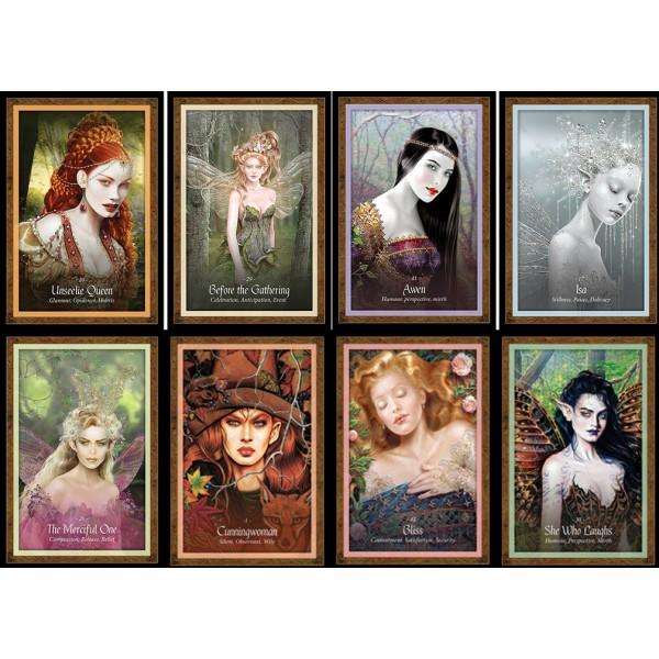 The Faery Forest Oracle Cards Blue Angel - Image 2