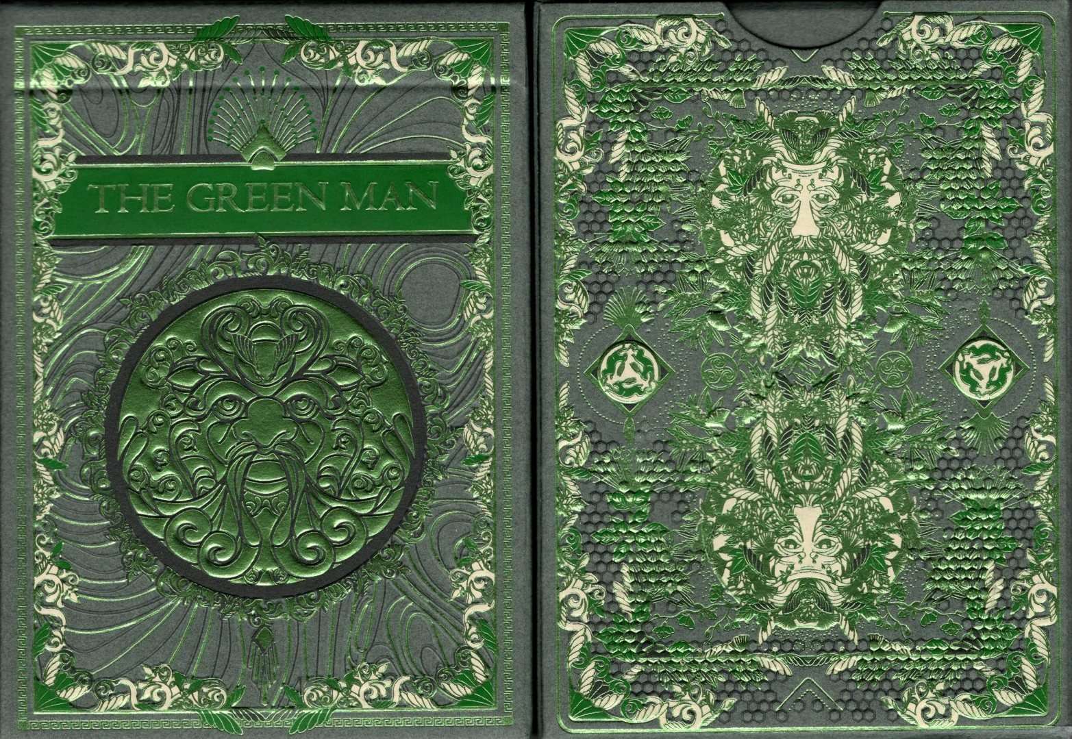 The Green Man Playing Cards Cartamundi - Image 3