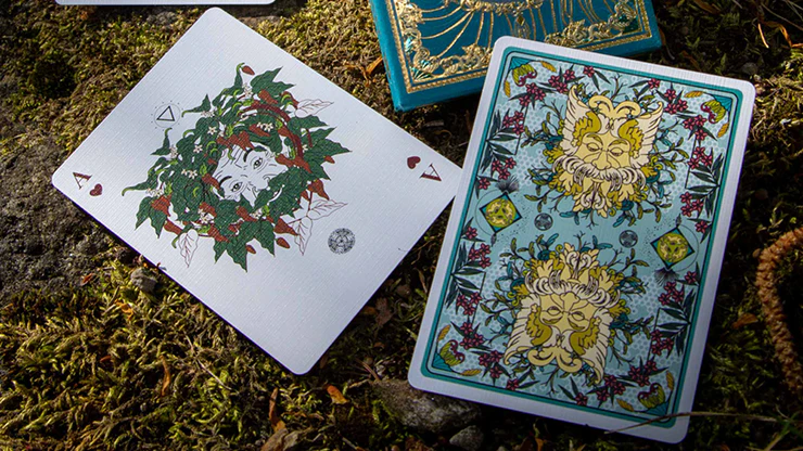 The Green Man Summer v2 Playing Cards Cartamundi - Image 4