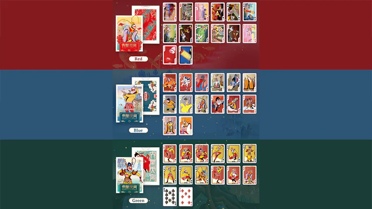 The Monkey King Playing Cards Deluxe Hall Box KSPC - Image 2