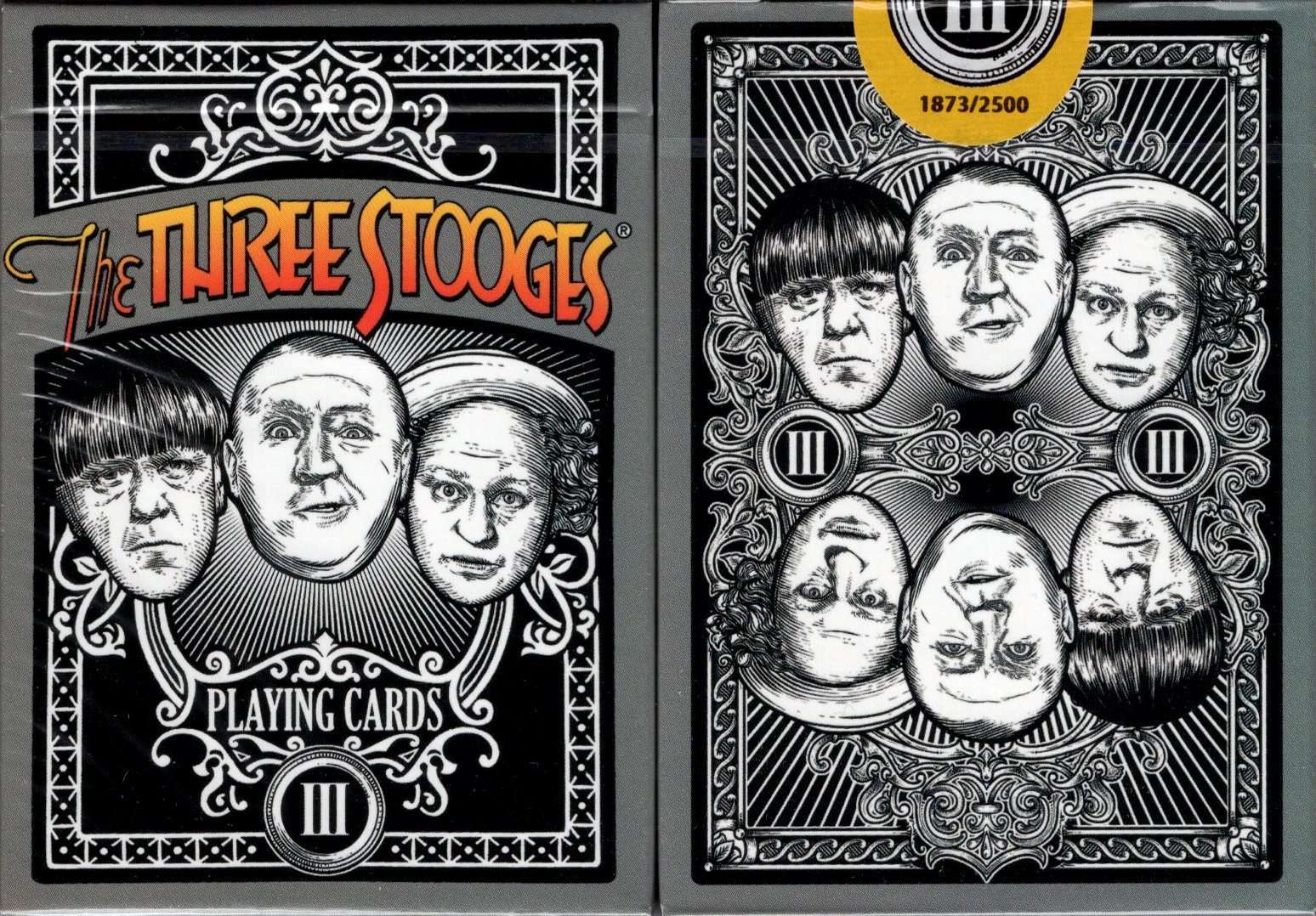 The Three Stooges Playing Cards USPCC