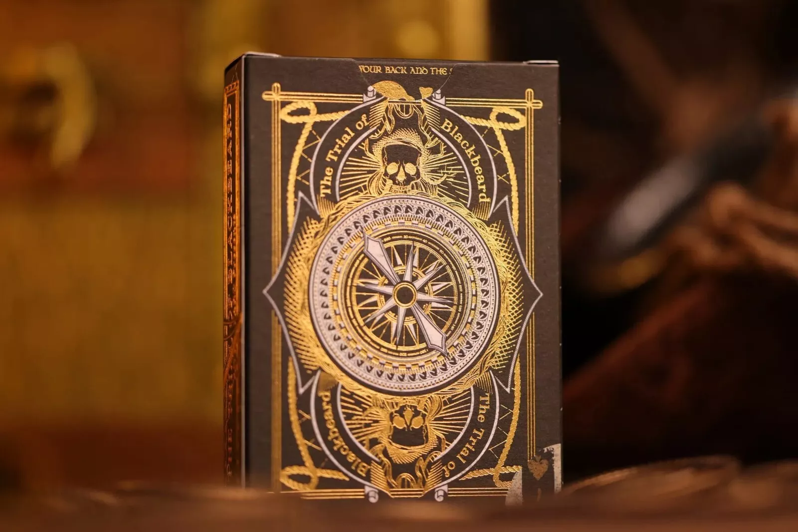 The Trial of Blackbeard Playing Cards - Black Obsidian - Image 6