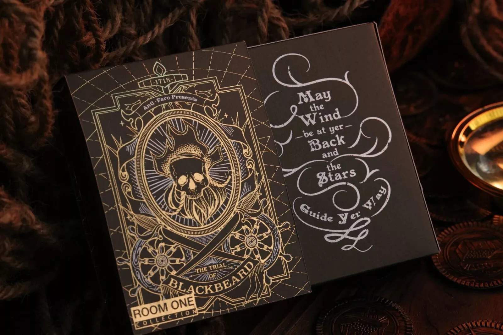 The Trial Of Blackbeard Playing Cards: Special Edition - BLACK OBSIDIAN - Image 2