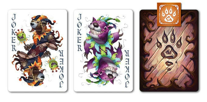 Therian Wood Playing Cards USPCC - Image 3
