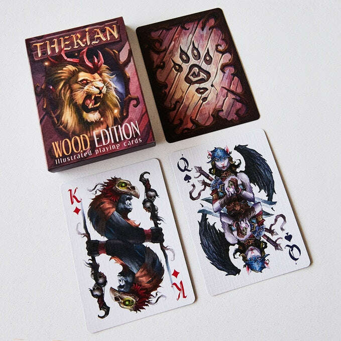 Therian Wood Playing Cards USPCC - Image 4