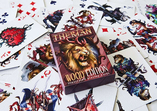 Therian Wood Playing Cards USPCC - Image 8