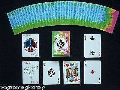 Tie Dye Bicycle Playing Cards - Image 2