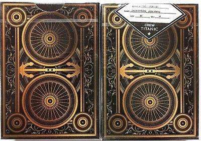 Titanic 2 Deck Set Life & Death Bicycle Playing Cards - Image 2