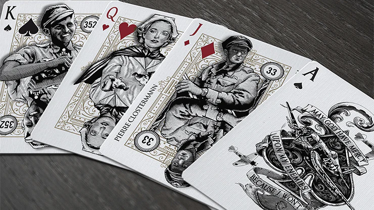 Top Aces of WWII Playing Cards USPCC - Image 3