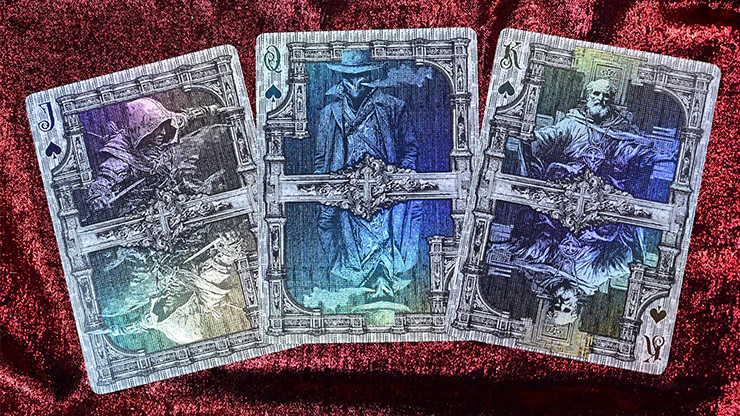 Trinity of Night - Demon Hunter HOLO Playing Cards by Evokad - Image 2