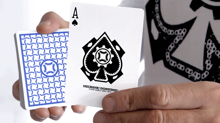 TURN Blue Playing Cards by Mechanic Industries - Image 4