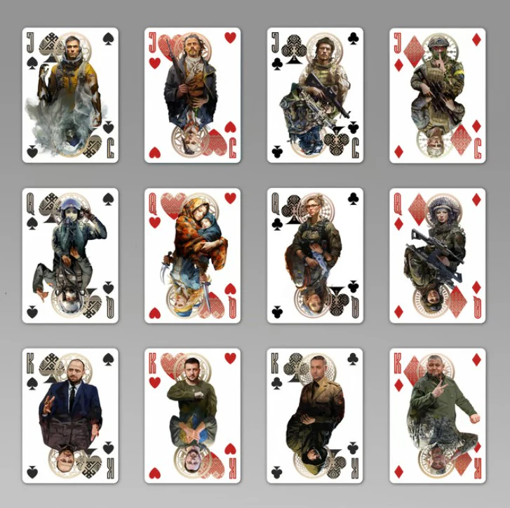 UNBREAKABLE UKRAÏNA (UU) Playing Cards with Numbered Seal - Image 4