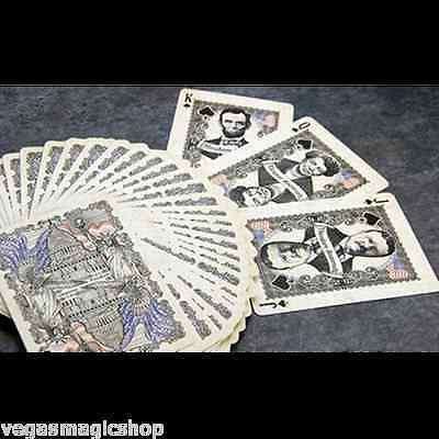 US Presidents v1 Blue Bicycle Playing Cards - Image 5