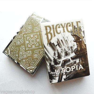Utopia Gold & Black 2 Deck Set Bicycle Playing Cards - Image 10