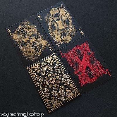 Utopia Gold & Black 2 Deck Set Bicycle Playing Cards - Image 5