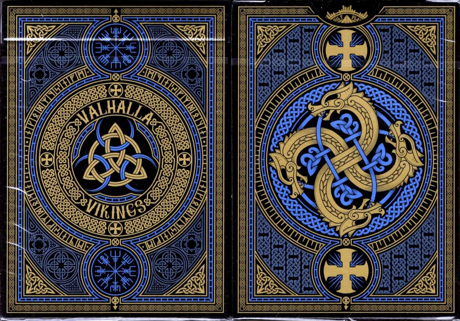 Valhalla Viking Sapphire Playing Cards USPCC