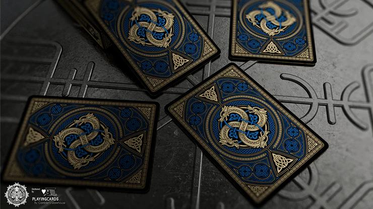 Valhalla Viking Sapphire Playing Cards USPCC - Image 6