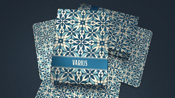 Varius Teal Playing Cards Cartamundi - Image 7