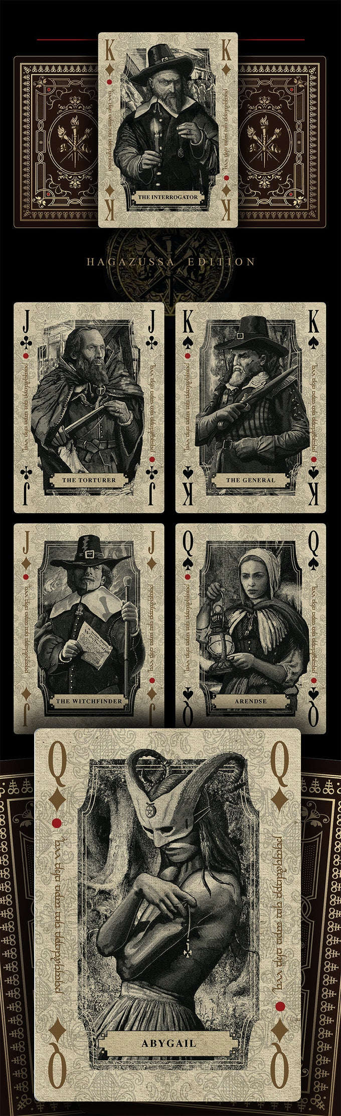 Vengeance of Witches Playing Cards 2 Deck Set NPCC - Image 9