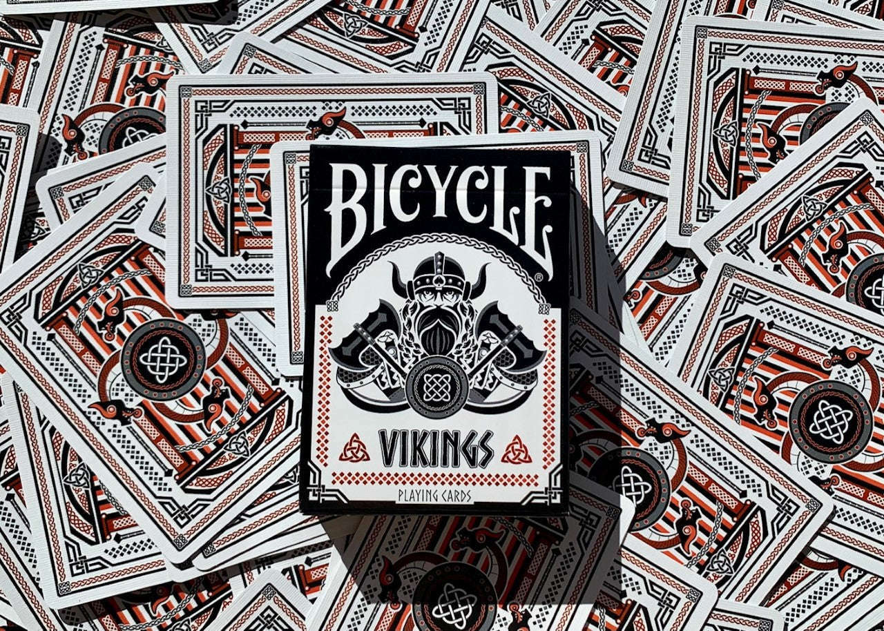 Vikings Gilded Bicycle Playing Cards - Image 3